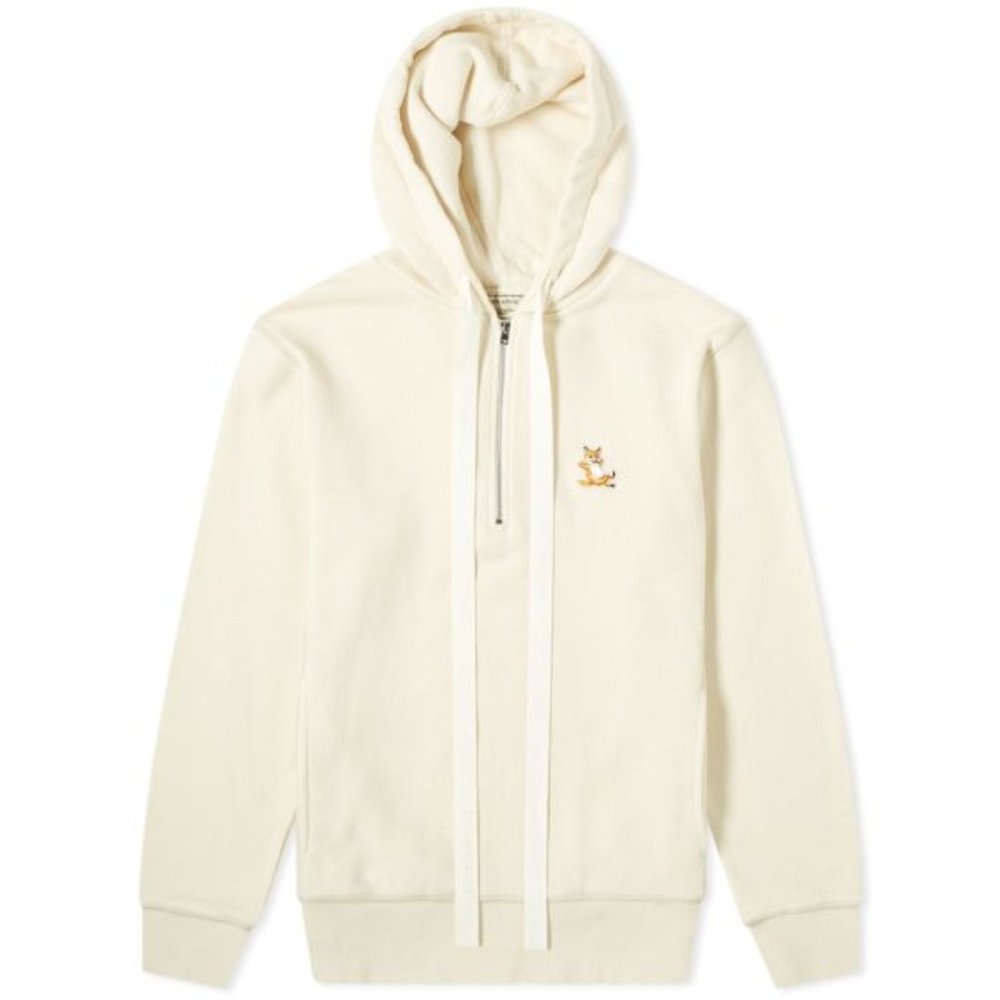 Maison Kitsune Half Zip Hoodie